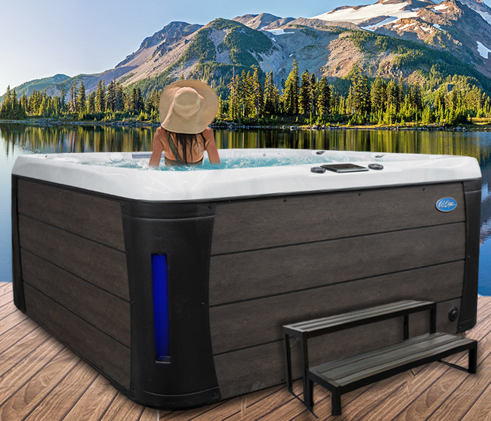 Calspas hot tub being used in a family setting - hot tubs spas for sale Savannah